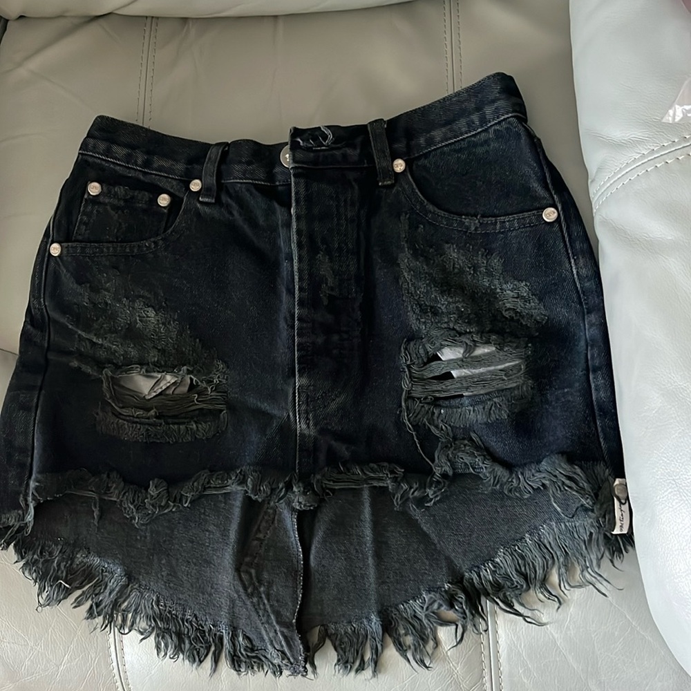 NWOT One Teaspoon Cartini Junk Yard Skirt - Price Firm - Picture 7 of 8